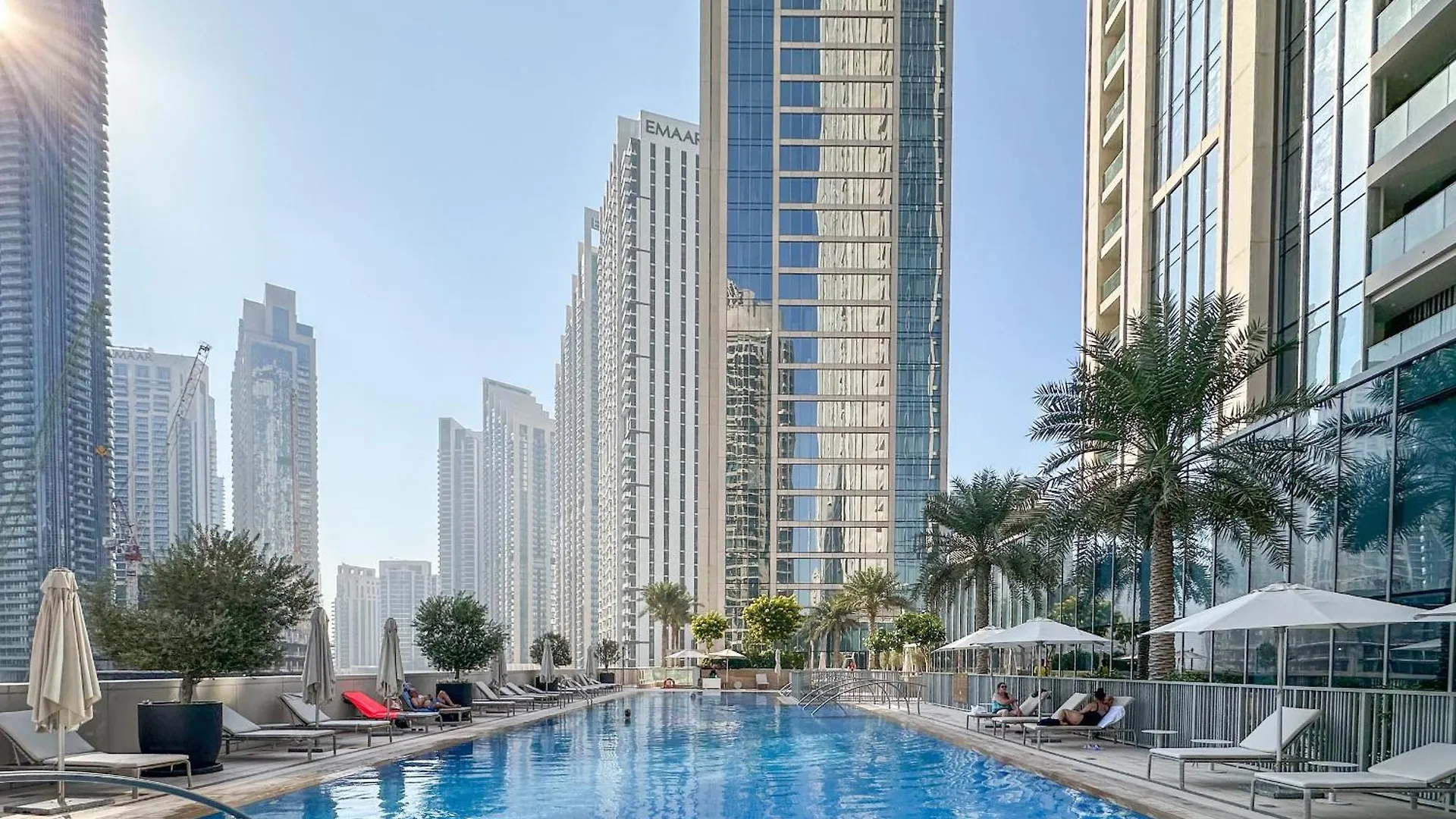 Apartment Luxury 3Br And Maid Room Forte Tower 1 With Fountain View Dubai