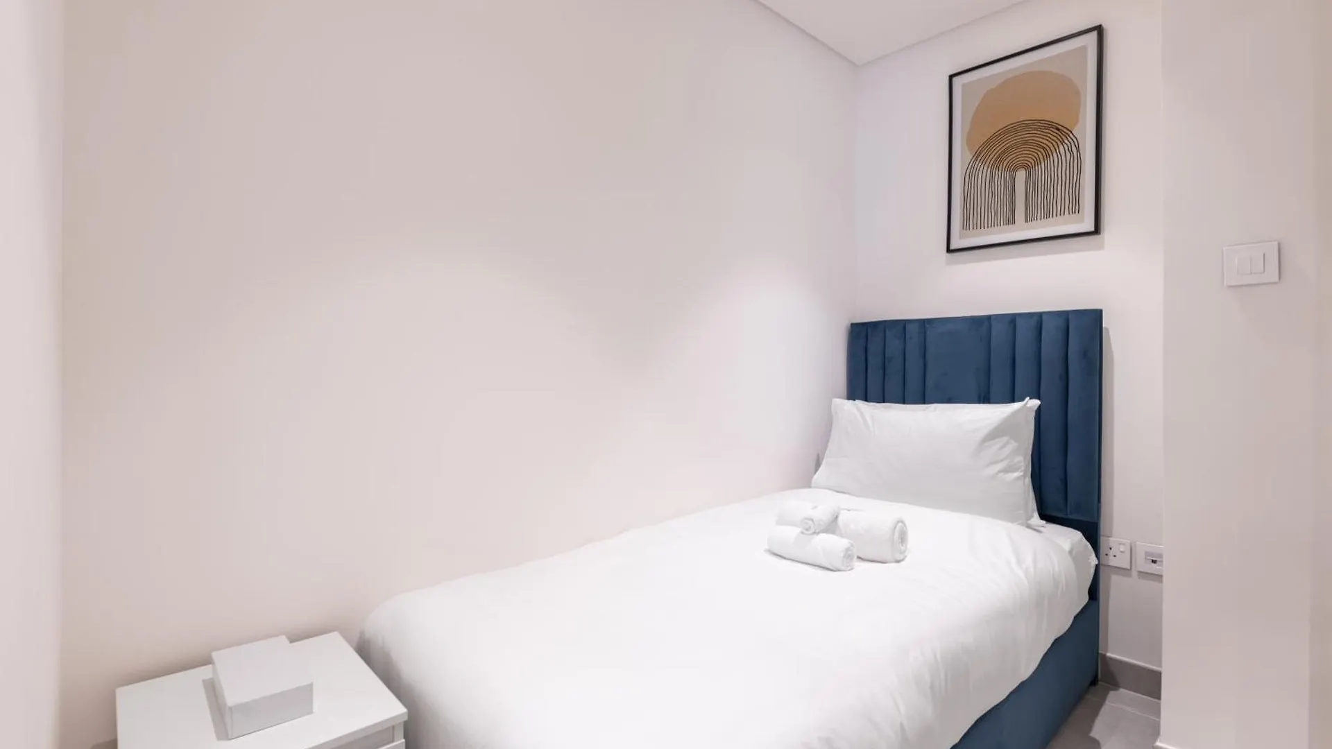 Luxury 3Br And Maid Room Forte Tower 1 With Fountain View Dubai Apartment