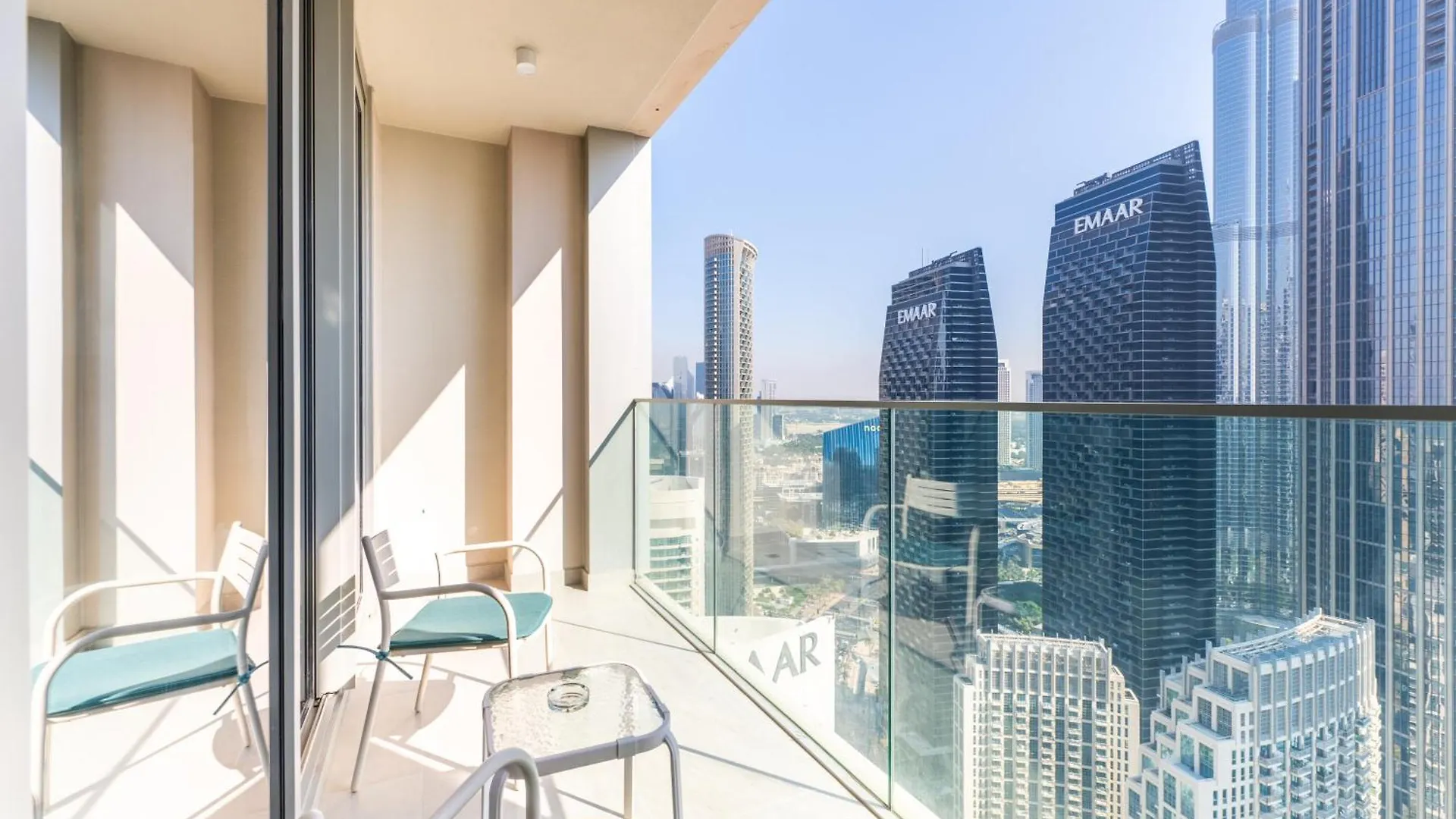 Luxury 3Br And Maid Room Forte Tower 1 With Fountain View Dubai